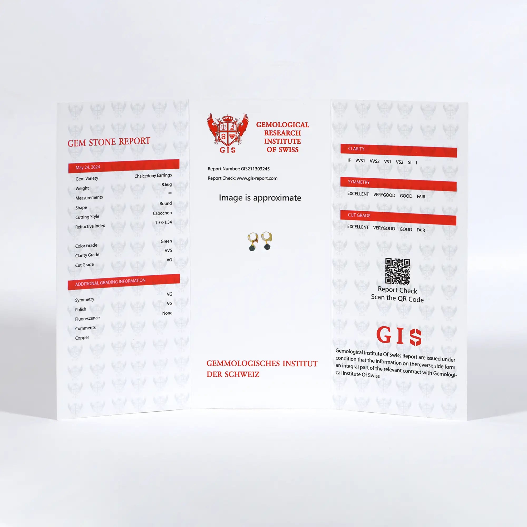 GIS Certificate for WONG Ⅱ Jade - Limited Offer