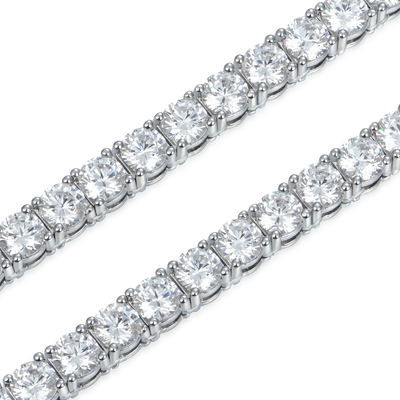 5mm Brass Iced Tennis Chain
