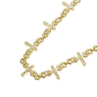 Cross Of Thorns Infinity Chain - 6mm