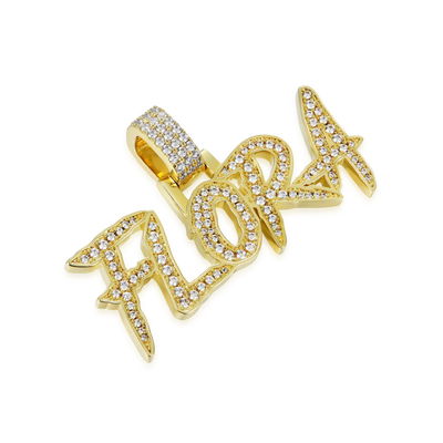Custom Coke Boys Font Name Pendant
