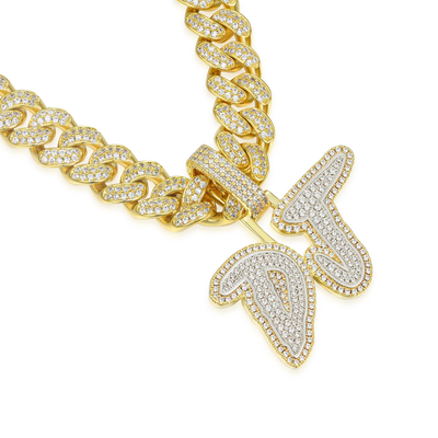 Custom Medium Coke Boys Name Pendant