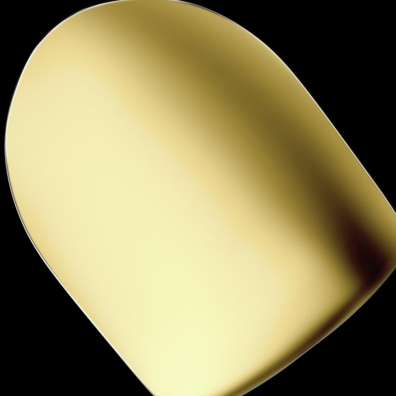 Pre-made Single Cap Classic Gold Grillz - Custom Tooth Cap & Grillz - APORRO