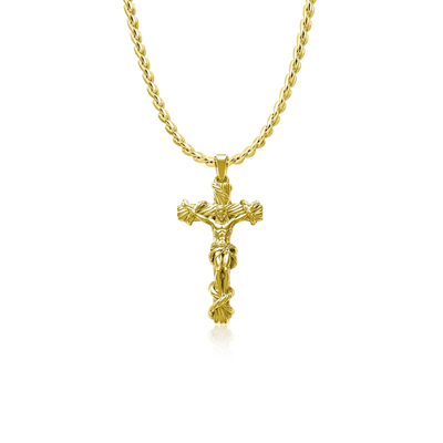 Modern Essentials Divine Cross Pendant & Chain Set