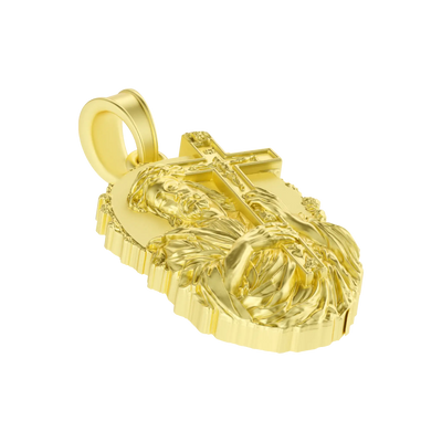 Sacred Grace Jesus Pendant