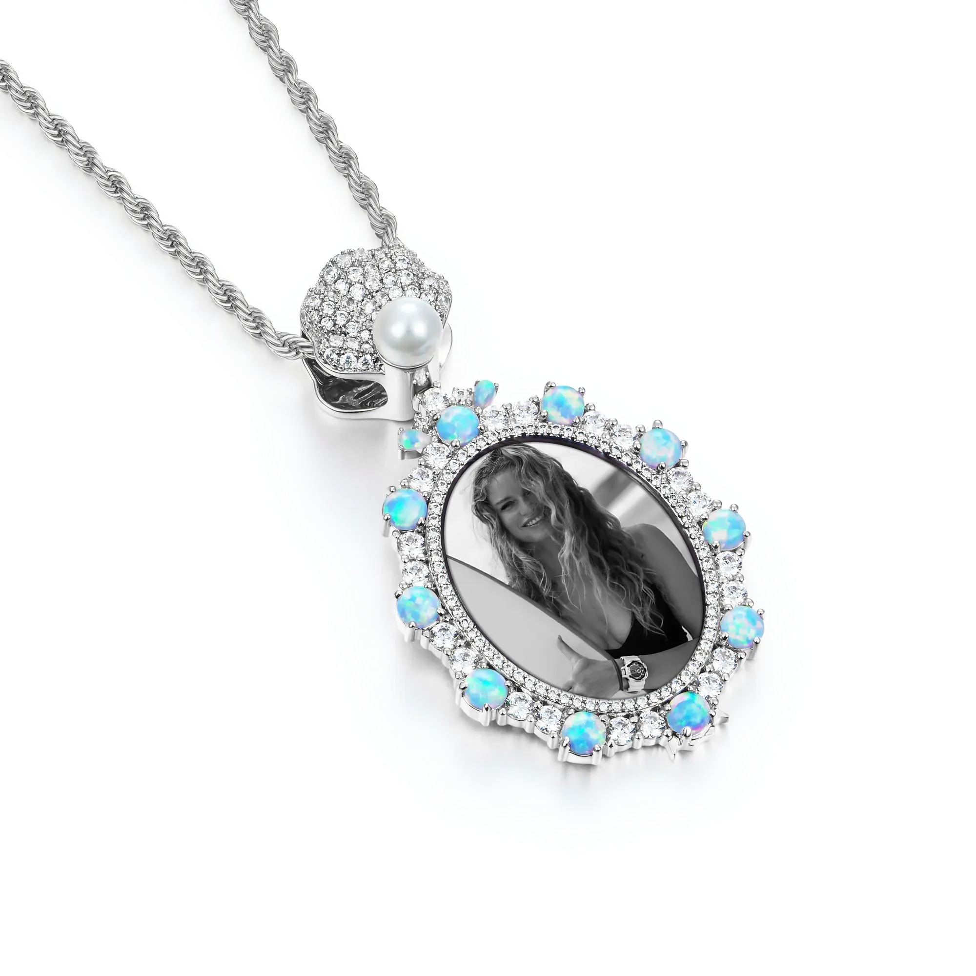 Custom Marine Photo Pendant