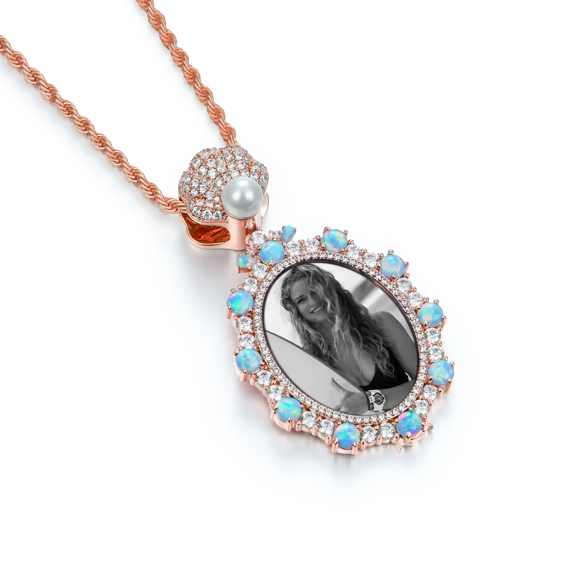 Custom Marine Photo Pendant