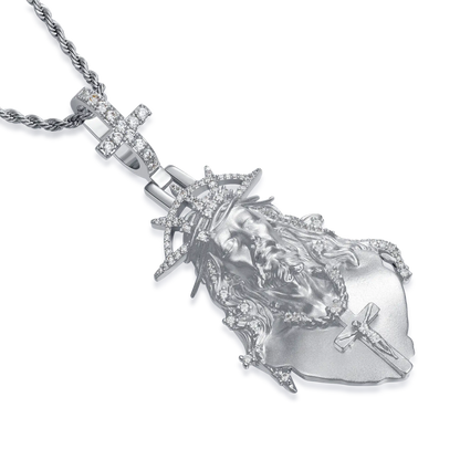 Resurrected Jesus Bust Pendant