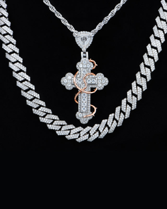 Women's Paisley Cuban Link Chain - 15mm – APORRO