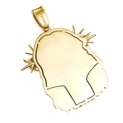 Jesus Piece Fully Iced Pendant - Large