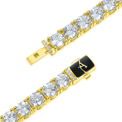 Moissanite Iced Tennis Bracelet - 5mm