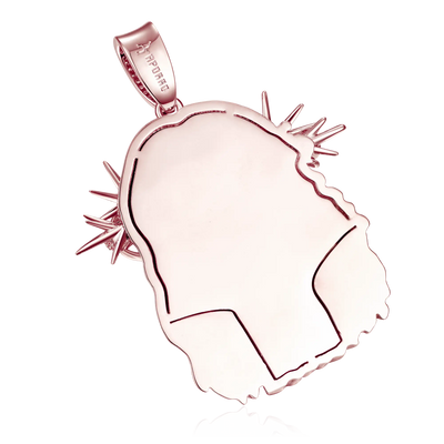 Jesus Piece Fully Iced Pendant - Large