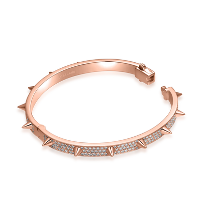 Spike Bangle Bracelet - 7mm