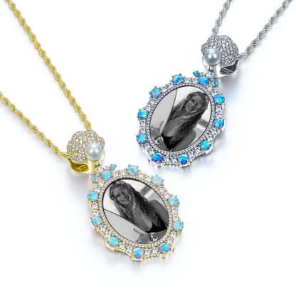 Custom Marine Photo Pendant