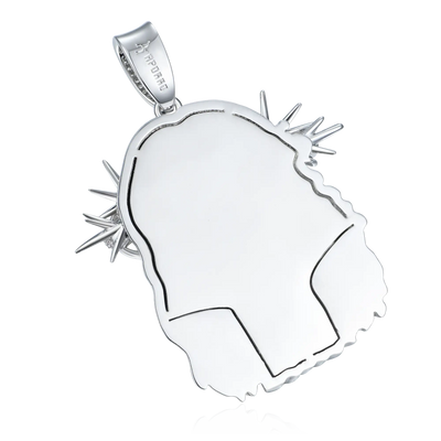 Jesus Piece Fully Iced Pendant - Large