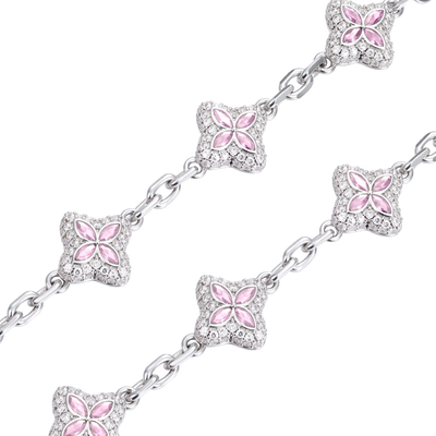 Pink Luminous Clover Trio Set