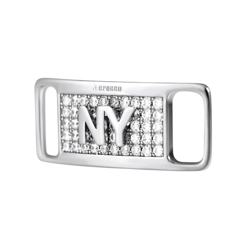 Iced Out New York "NY" Lace Lock - APORRO