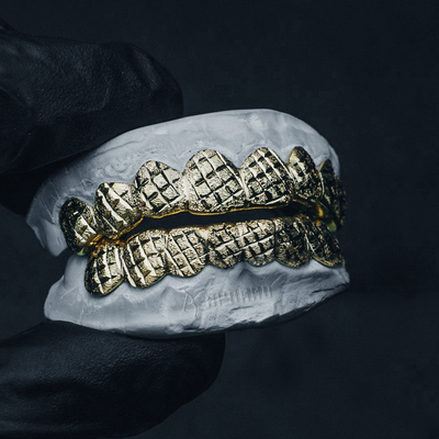Custom Diamond Cut with Diamond Dust Grillz