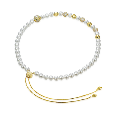 WONG Dragon Pearl and Bead Necklace - 8mm