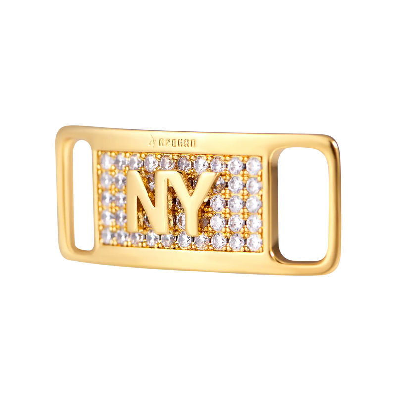 Iced Out New York "NY" Lace Lock - APORRO