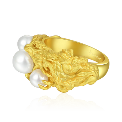 WONG Dragon Pearl Ring