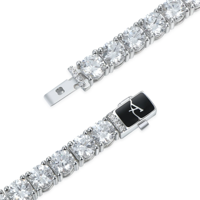 Moissanite Iced Tennis Bracelet - 5mm