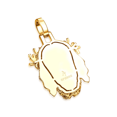 Moissanite Jesus Piece Iced Pendant