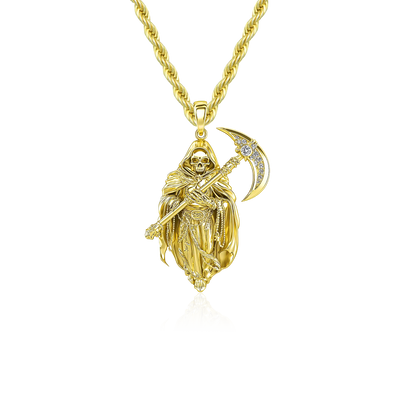 Santa Muerte Serenity Pendant