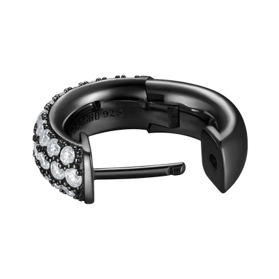 S925 Cluster Hoop Earring