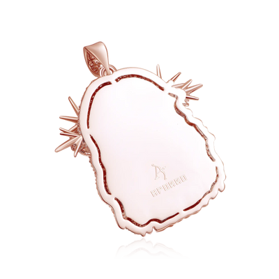 Jesus Piece Fully Iced Pendant