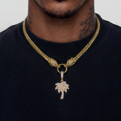 Abe Dua Dragon Chain & Pendant Set