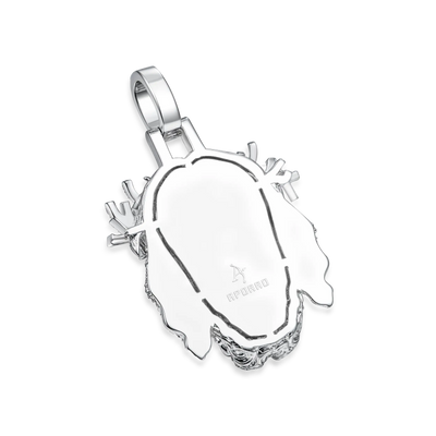 Moissanite Jesus Piece Iced Pendant