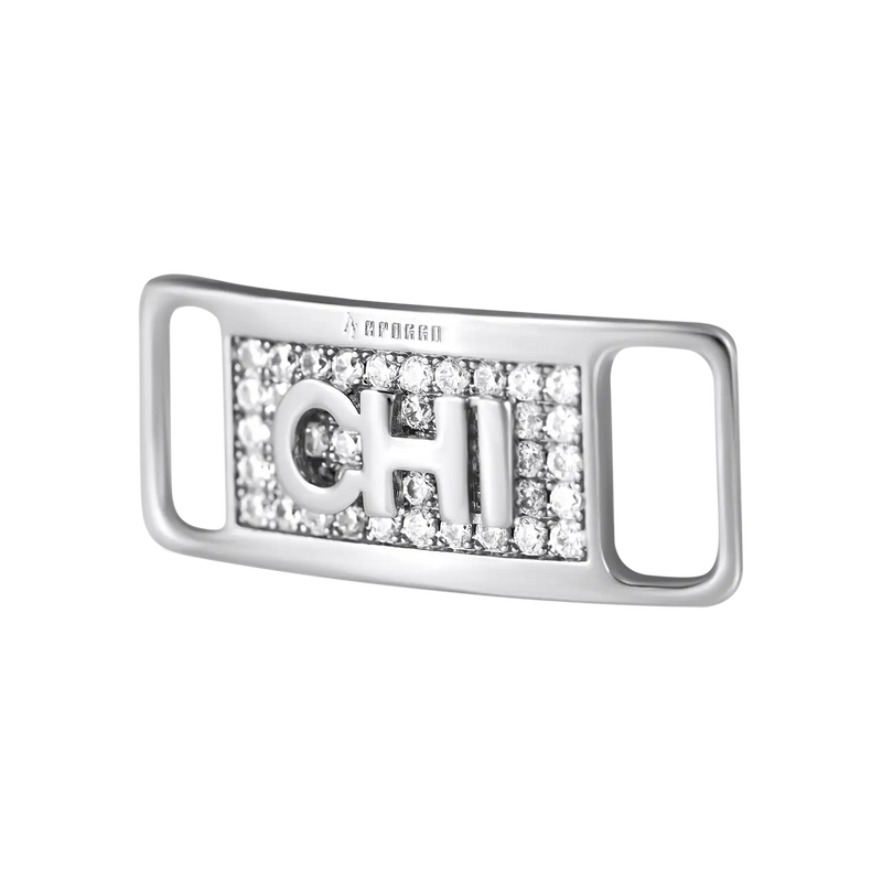 Iced Out Chicago "CHI" Lace Lock - APORRO