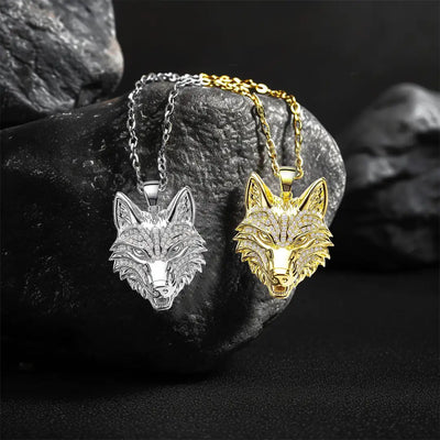 Fierce Wolf Pendant - Style 5