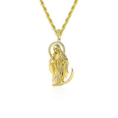 Santa Muerte Reaper Pendant