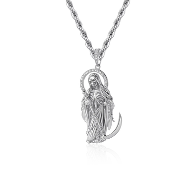 Santa Muerte Reaper Pendant