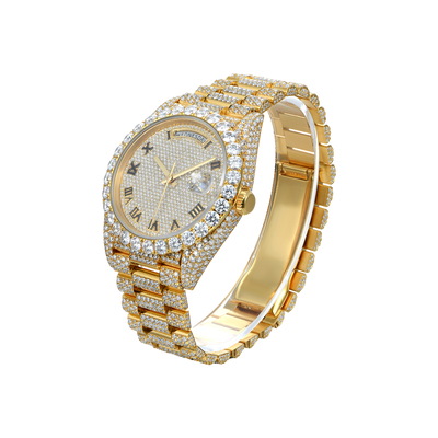 APORRO Premium Iced Custom Diamond Watch