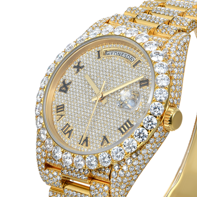 APORRO Premium Iced Custom Diamond Watch