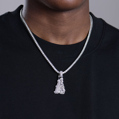 Custom Scroll Script Pendant