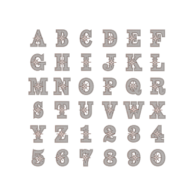 Custom 30MM Star Font Pendant
