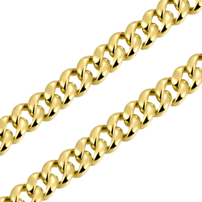 Moissanite Cuban Bracelet - 8mm