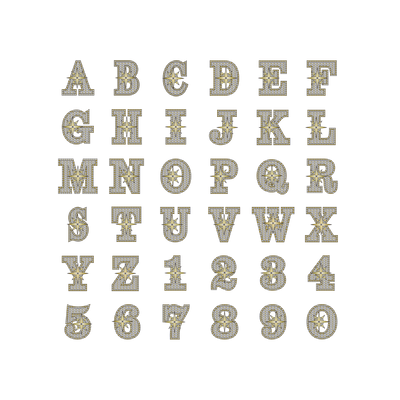 Custom 30MM Star Font Pendant