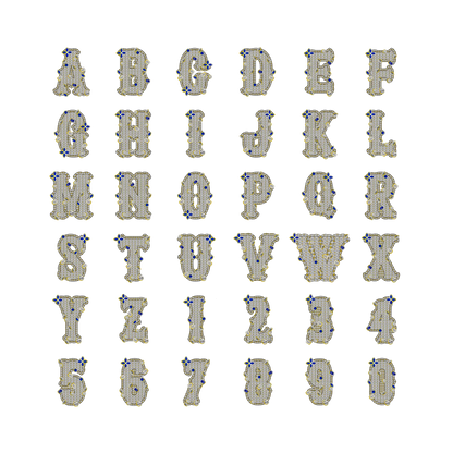 Custom Colored Bosox Font Pendant