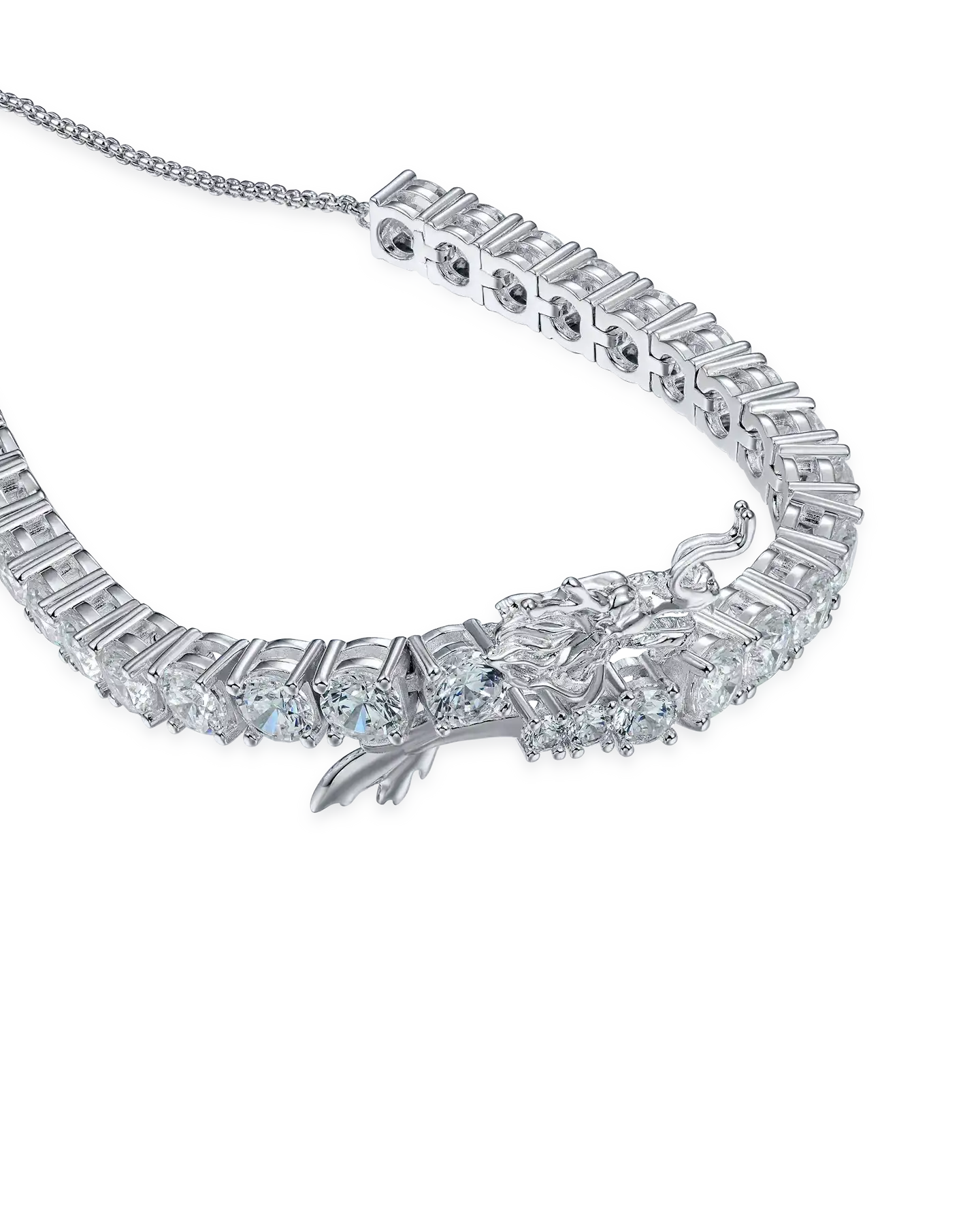 WONG Dragon Tennis Bracelet - 5mm
