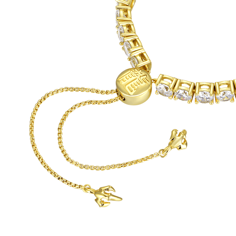WONG Adjustable Dragon Tennis Chain + Bracelet Set - APORRO