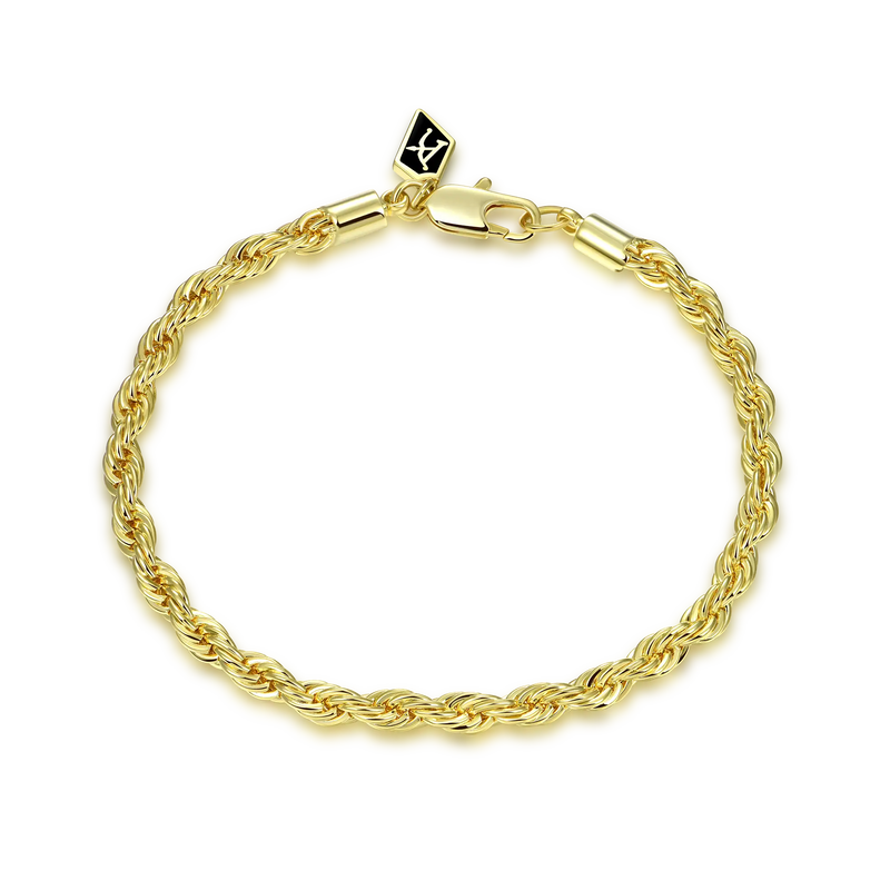 Rope Bracelet - Yellow Gold - APORRO