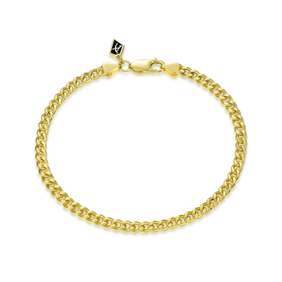 Youth Miami Micro Cuban Curb Bracelet - 3.5mm