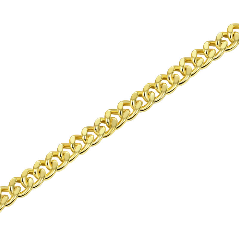 Miami Micro Cuban Curb Bracelet - 3.5mm - APORRO