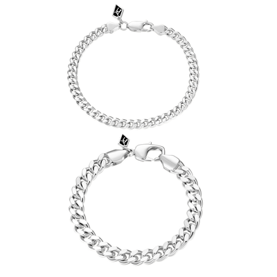 Miami Cuban Link Bracelet Gift Set