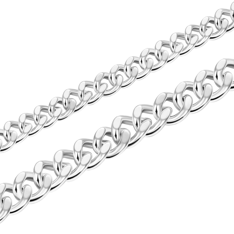 5mm Cuban Link Bracelet + 8mm Cuban Link Bracelet Gift Set - APORRO