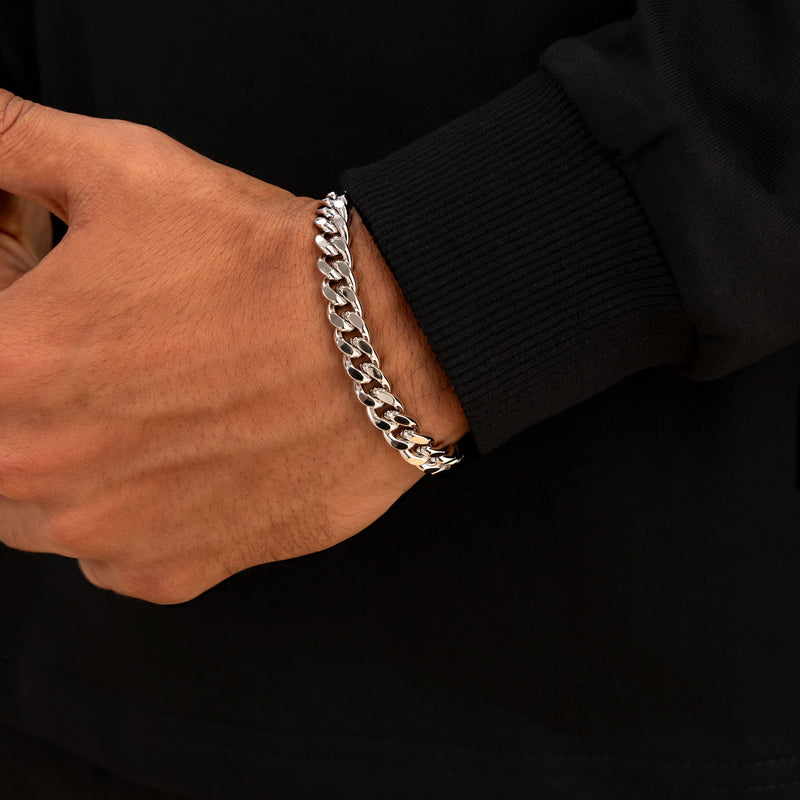8mm Miami Micro Cuban Curb Bracelet - APORRO